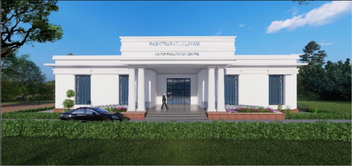 VFC Visitor Facilitation Centre visitor facilitation centre design plan front elevation